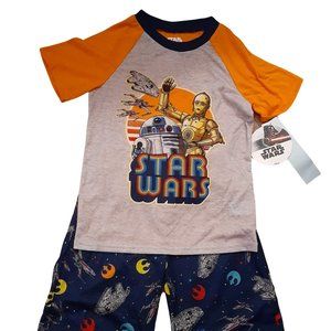 Star Wars 2 Piece Pajamas Short + Shirt Set